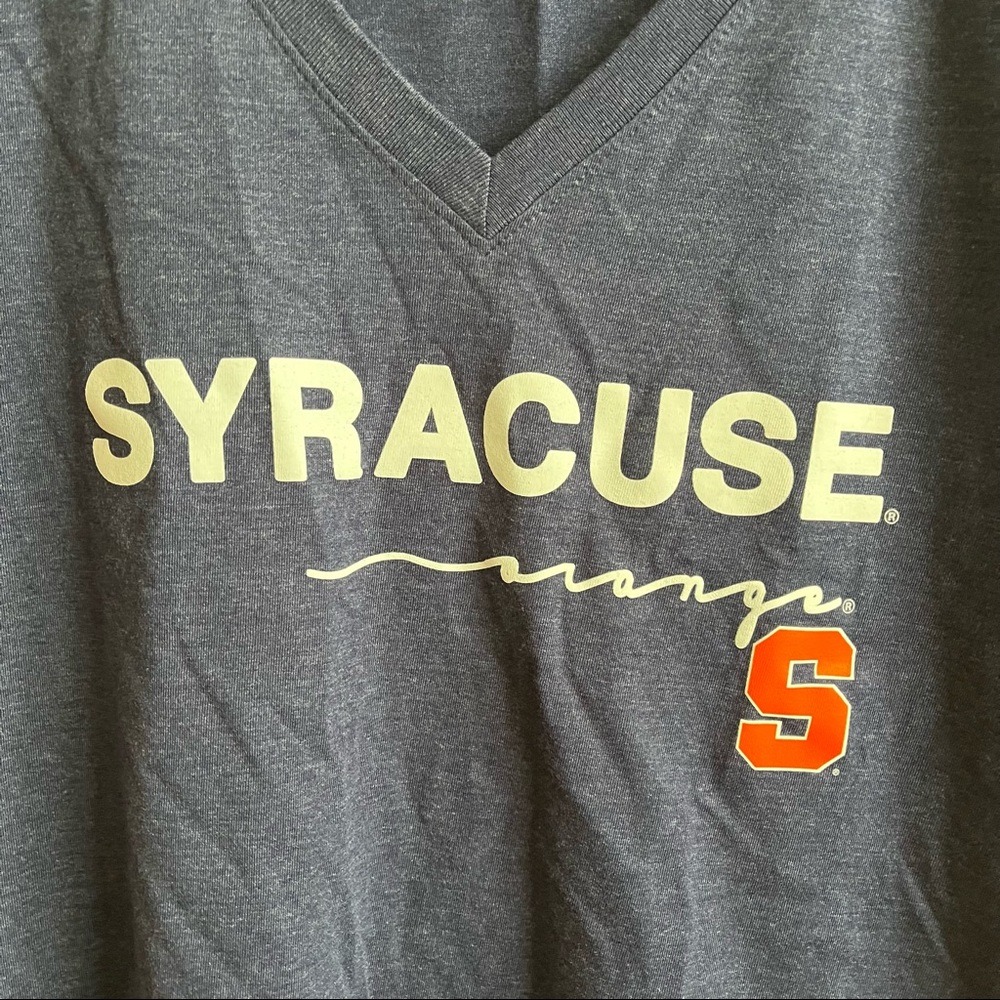 🍊NWT Syracuse Orange V-neck Tee - Picture 4 of 4